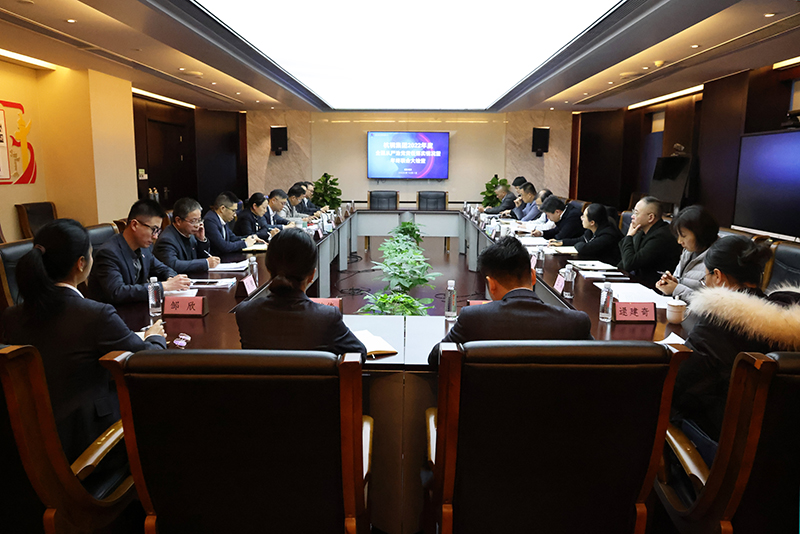 杭鋼集團(tuán)黨委書記、董事長張利明帶隊來冶金物資開展年終大檢查