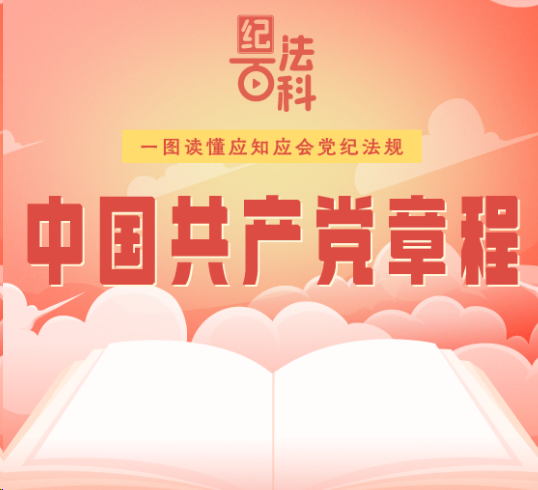 紀(jì)法百科·一圖讀懂應(yīng)知應(yīng)會(huì)黨紀(jì)法規(guī)|《中國(guó)共產(chǎn)黨章程》